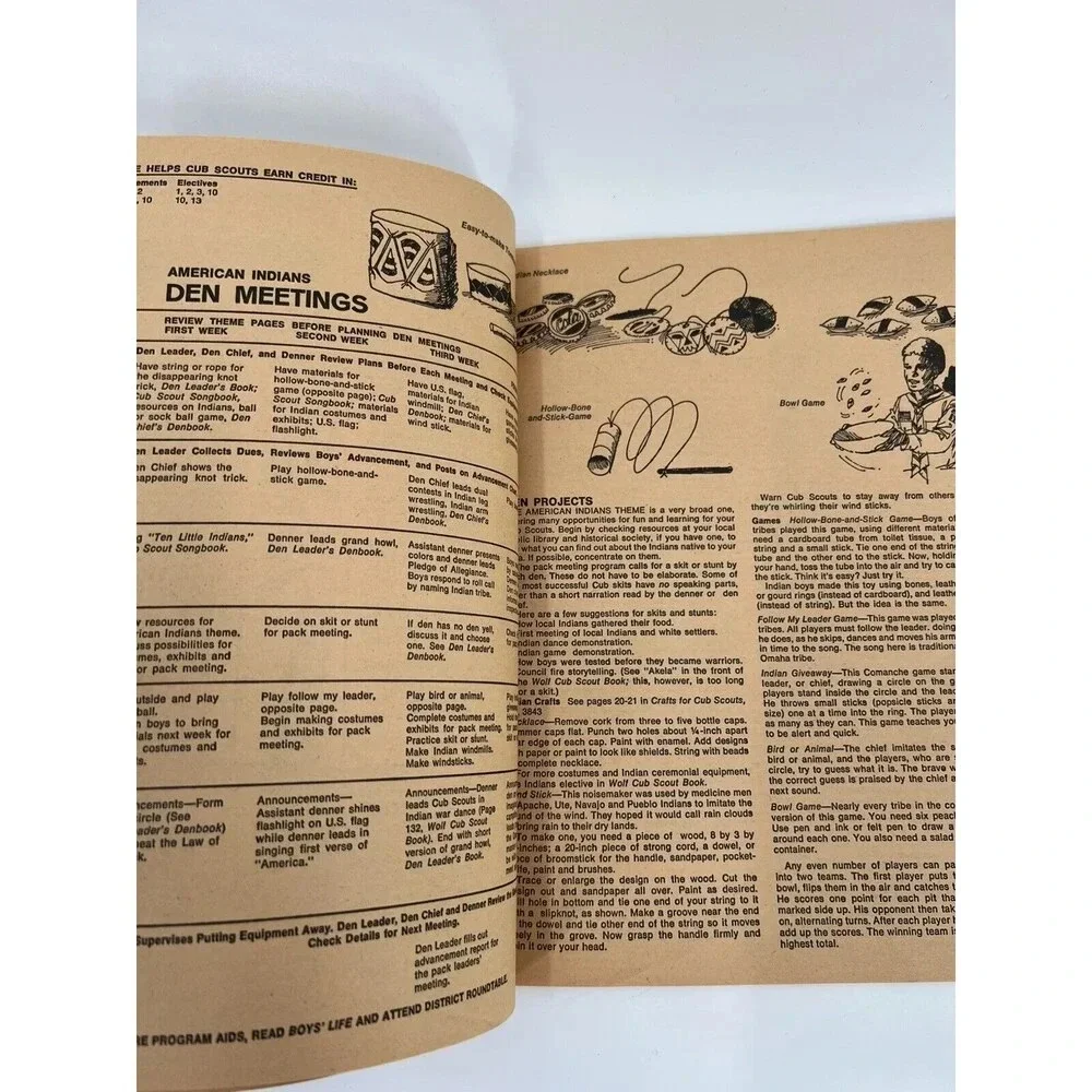 VINTAGE 1973 74 Cub Scout Program Helps Boy Scout Of America Scouting BSA